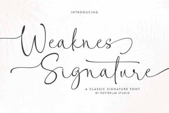 Download Weaknes Signature - Premium Bundle